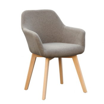 Zobrazit detail zboží: Jídelní židle CLORIN NEW hnědá (Dřevěné jídelní židle)