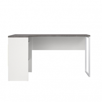 Zobrazit detail zboží: Psací stůl Function Plus 80118 bílá/beton (Psací stoly)