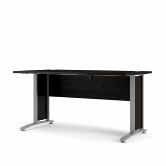 Zobrazit detail zboží: Kancelářský stůl Prima 80400/71 černý/stříbrné nohy (Psací stoly)