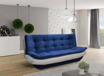 Zobrazit detail zboží: Pohovka Lafina modrá/šedá (Pohovky a gauče)
